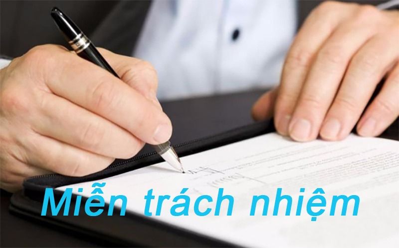 Tuyên bố miễn trách nhiệm